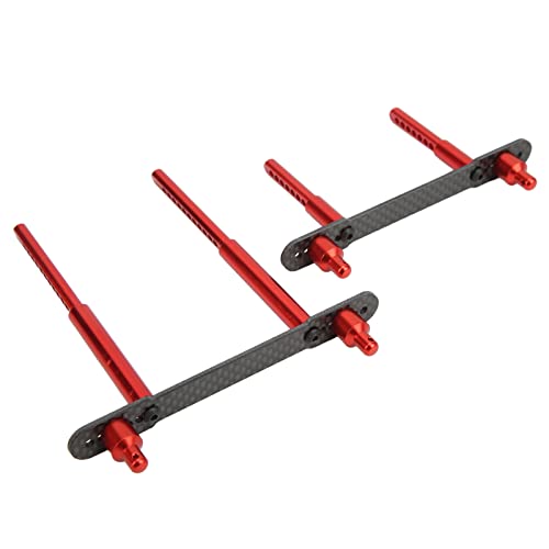 Colonnes de coque RC pour Axial SCX10 90046 90047 en aluminium rouge 1/10