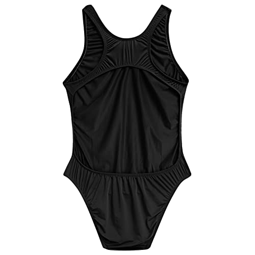 ABAFIP Men's Lingerie High Cut Backless One Piece Mankini Bodysuit Sleeveless Cutout Leotard Thong Swimsuit Underwear