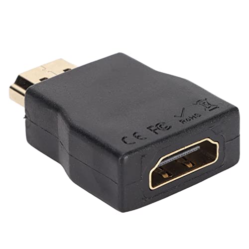 Mini Protector contra Sobretensiones HDMI, Protector Portátil HDMI 1.4 para ESD Y Protección contra Sobretensiones, Adaptador HDMI Macho a HDMI Hembra Compatible con HD 1.4/HDCP/IEC 61000 4 2 Y Otros