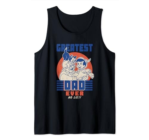 Pinocchio and Geppetto Greatest Dad Ever Tank Top : débardeur Disney homme