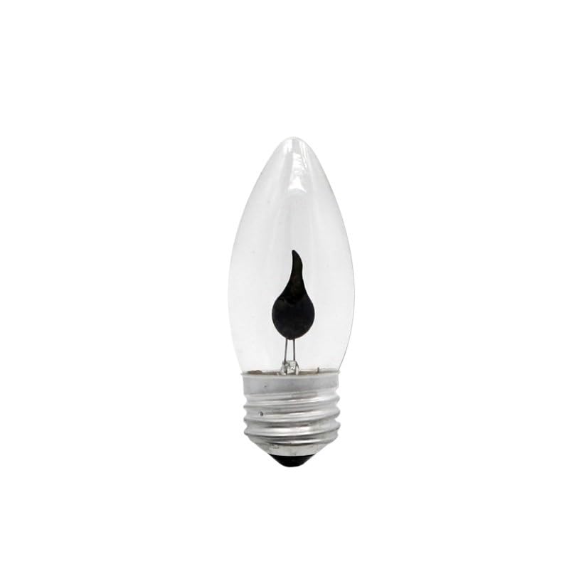 JiuRui LED Lampadine 20 pezzi LED Decor Lighting Vintage Edison E14 E27 Led Lampadina a lume di candela Lampadina effetto fiamma 3W AC220V Lampadina a candela domestica (Colore : E27 Tip)