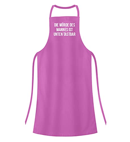Tablier de barbecue rose taille unique vêtement cuisine extérieur humour