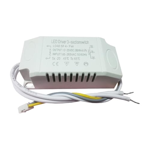 Pilote LED bicolore 25-36W transformateur de plafonnier alimentation 110V 220V