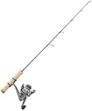 Berkley Lightning Ice Fishing Combo, Black, Grey, 28' - Medium - 1pc