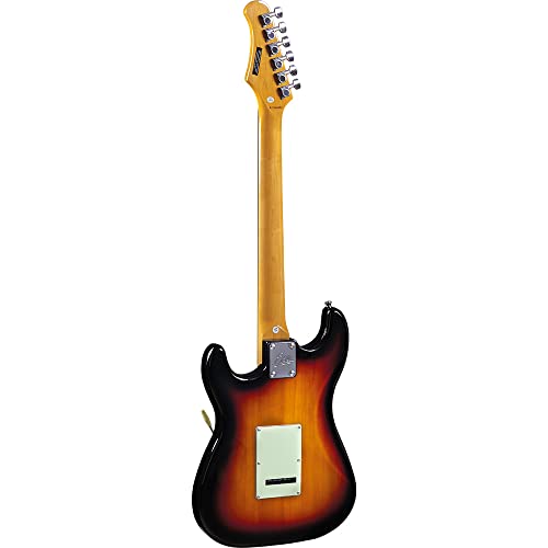Eko Guitares s-300 V Sunburst – Guitares électriques - Les Beatles, Paul McCartney, John Lennon, RIngo Starr, George Harrison Eko Guitares s-300 V Sunburst – Guitares électriques – Image 3