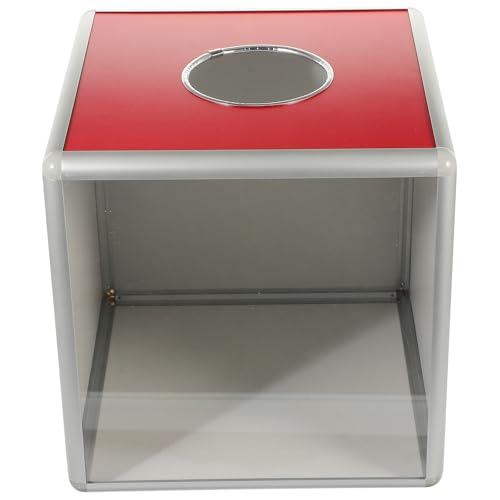 Boîte à tombola transparente avec ouverture pratique pour votes