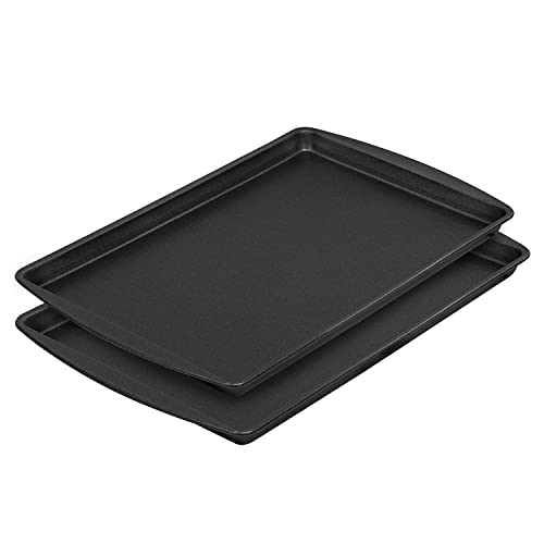 Probake Set Of Two Nonstick Cookie Pans, Dark Gray, Pb281-Az #TOP1