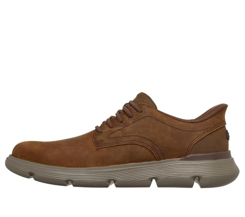 Image of Skechers Men's USA Garza - Clive Smooth Toe Canvas Bungee Lace Slip-Ins