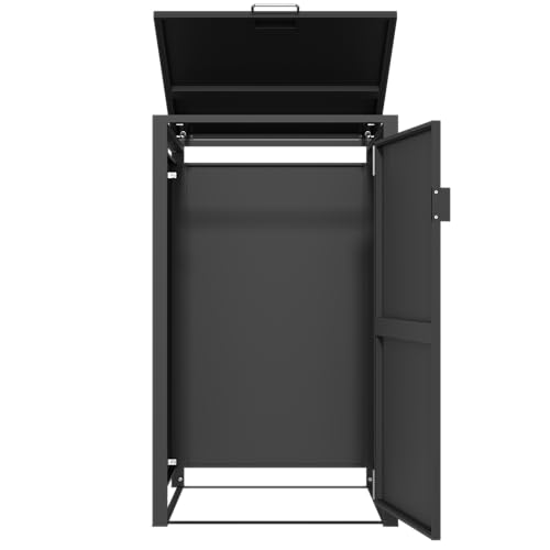 VCGGAIP Mülltonnenbox für Tonnen 120L und 240L Mülleimer(68 x 116 x...