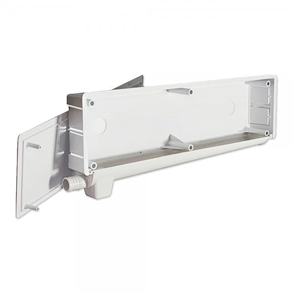 Pack 6 Cajas de preinstalación de aire acondicionado con desagüe bidireccional y sifón