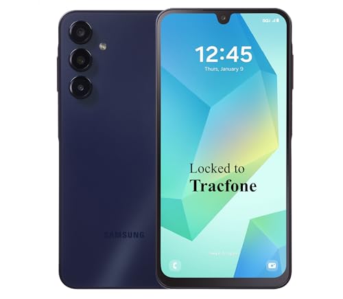 Tracfone Samsung Galaxy A16 5G, 128GB, 50MP Triple Camera, Android Smartphone, 6.5' FHD+ Super...