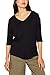 Produktbild ESPRIT Damen 999Ee1K812 Langarmshirt, Schwarz (Black 001), Large (Herstellergröße: L)