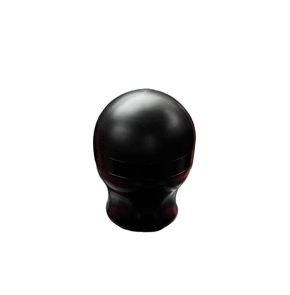SXQPOCAR Aluminum Mnanual Gear Shift Knob for Ford Fiesta for Focus Shift Lever Head(Black)