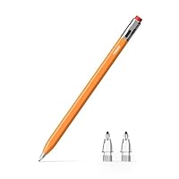 Metapen Air8 Pro X Lápiz para Apple iPad 2018-2025, 26H de Batería,Compatible con iPad 11 A16/10/9/8/7/6,Air 3/4/5/M2/M3,Pro M5,Mini 5/6,Pencil para iPad con Punta Air-Flex Suave,Silenciosa y Precisa