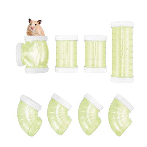 zfdg Hamster buizen transparant, DIY Hamster Tunnel, Hamster Pipe Toy, Hamster Transparante Pijp Toy, Hamster Tunnel Toy… - Image 3