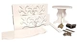 Fine China Two Tier Cookie Candy Tidbit Tray For Children's Tea Parties -English Rose