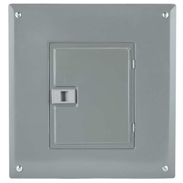 Load Center, 12 Spaces, 125A, 120/240V AC, Main Lug, 1 Phase, Mfr: QO112L125PGC-A