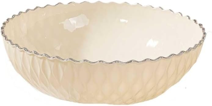 Wavy Pattern Fruit Platter PET Living Room Front Desk Candy Snacks Dried
