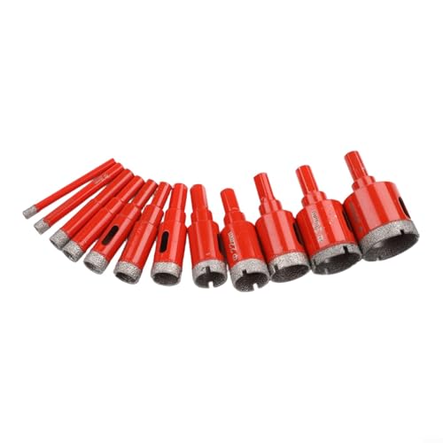 Set de 12 brocas diamantadas para tile y vidrio miniatura 3