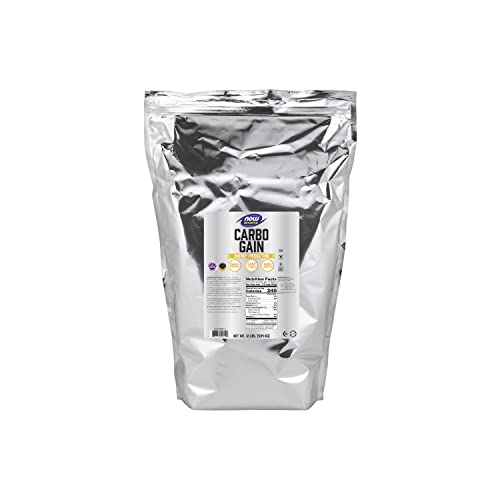NOW Sports Nutrition, Carbo Gain Powder (Maltodextrin), Rapid Absorption, Energy Production, 12-Pound