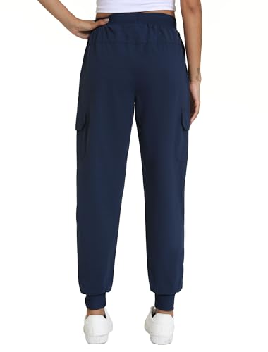 Women's Lightweight Cargo Pants with Pockets Stretchy Quick Dry Hiking Pants for Travel Casual Outdoor2
