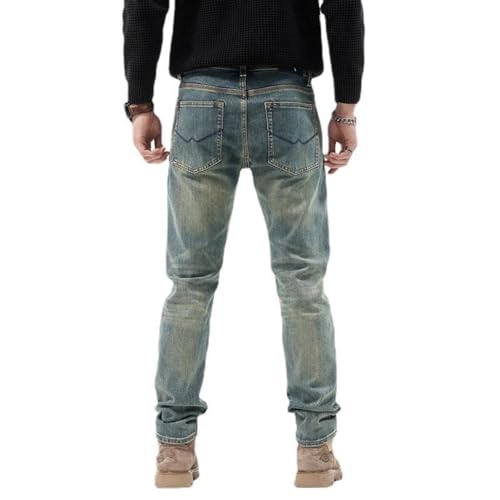 Jeans Pants Trouser Denim Spring and Autumn Men's Small Classic Stretch Retro Long2