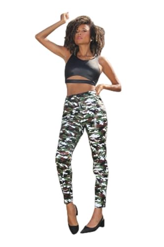 For her NYC 81860 Women’s High-Waist Faux Leather Pants |