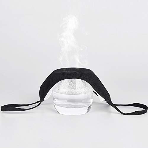 5 Pack Fashion Black Face Coverings Protective, Face Shield Reusable Washable Cotton Fabric,Fulfilled by Amazon in USA