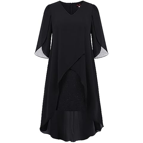 Robe de soirée Hanna Nikole en Mousseline Cover