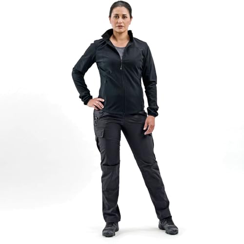 Beretta Women's Defi Softshell Lightweight Breathable Water-Repellent DWR Outdoor Training Full Zip Front Jacket w/Pockets3