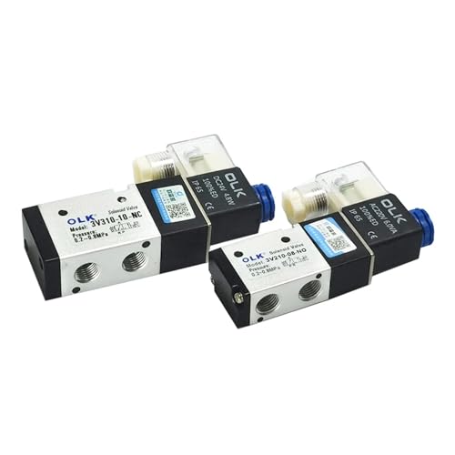 Électrovanne pneumatique 3V310-08-NC 3 ports 2 positions DC24V lot de 10 - 8