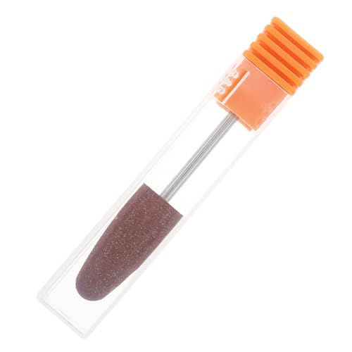 Toyvian Juego de Brocas para Manicura y Cabezal para Pulir Uñas de Silicona Pequeño para Eliminación Precisa de Muerta en Manos y Pies, Adecuado para Uso Profesional en Salones de Belleza