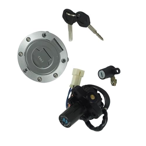 Interrupteur D'allumage de Moto Intégral Anti-Grippage avec Clés pour Réservoir FZ6 S2 Fazer