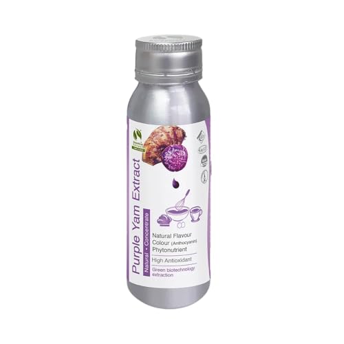 Purple Yam Ube Extract Liquid Paste | Ube Yam | Natural Asian Gourmet Baking Ingredient, Natural Flavor for Bakery & Beverage | No Artificial (80g (2.8oz))