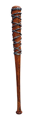 Negan Lucille - Réplica de bate de béisbol (goma, 84 cm), calidad profesional