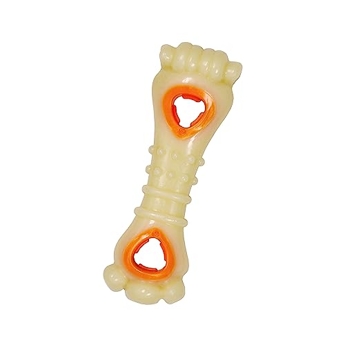 Nylabone Power Chew Knuckle Bone Pop-In Treat Toy for Dogs, Interactive Treat Dispensing Dog Chew Toys to Keep Them Busy, Slow Feeder, Long Lasting Chicken Flavor, Medium Dogs - Up to 35 lbs by Nylabone - Image 8