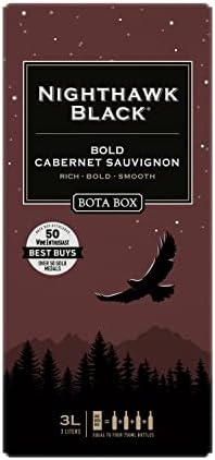 Nighthawk Black Cabernet Sauvignon, Red Wine, 3 Liters Bottle