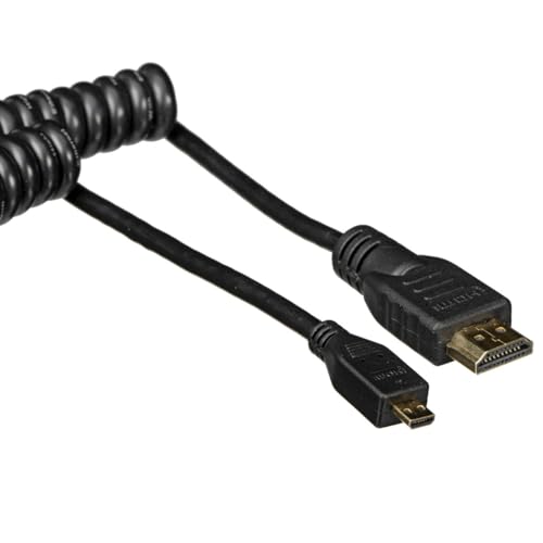 Atomos ATOMCAB015 HDMI Coiled Cable (Micro HDMI to Full HDMI)