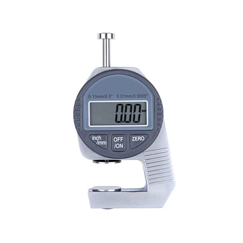 Micrómetro digital medición espesor 12.7mm LCD grande miniatura 1