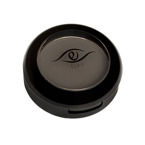 Eye Embrace Gray Eyebrow Powder, Hair Powder, Root Cover-Up – Waterproof, Cruelty-Free (Flora dark brown-gray)