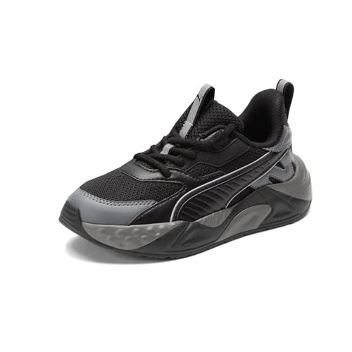 PUMA Kids Boys Rs-Trck Slate Lace Up Sneakers Shoes Casual - Black2