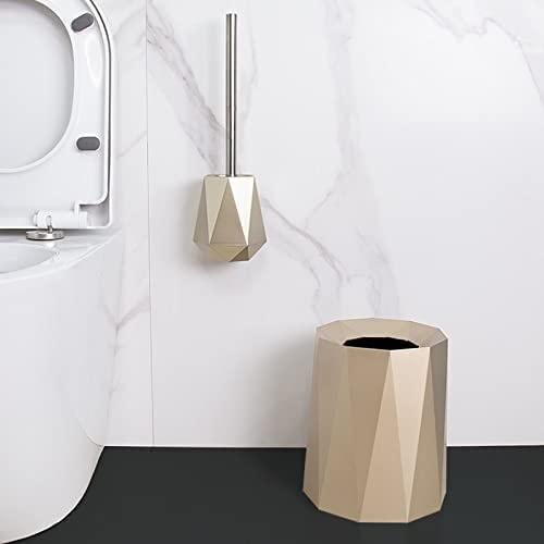 Escobilla WC Escobilla De Baño De Silicona TPR, Escobilla De Baño Nórdica Montada En La Pared O De Pie, Escobilla De Baño, Accesorios De Baño Escobilla de Baño (Color : White)
