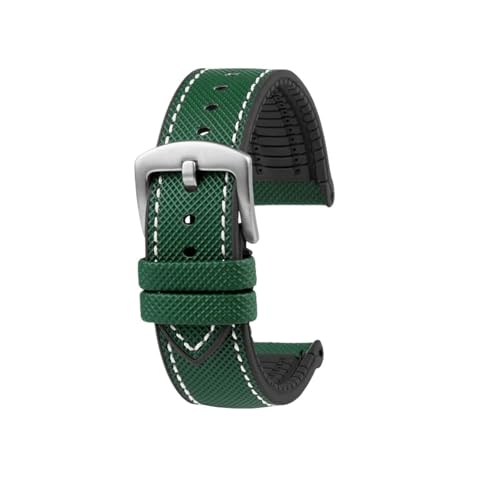 uCgO IK IWC }[NΉ iC CG[ o[{g EHb`Xgbv 20mm 22mm 23 24mm Xgbv Y h Xgoh EHb`oh(Green White silver A,21mm)