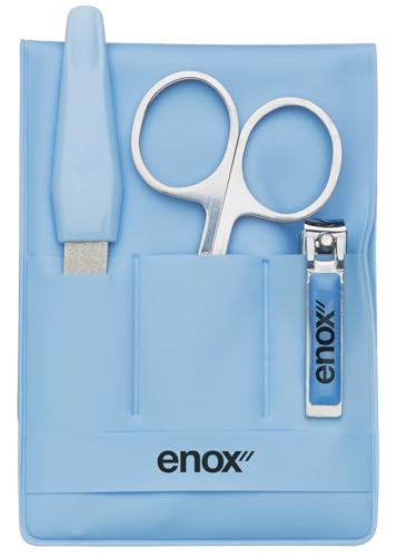 Enox Kit Manicure Infantil Azul