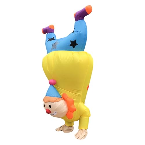 Déguisement clown gonflable rigolo idée cadeau Pâques
