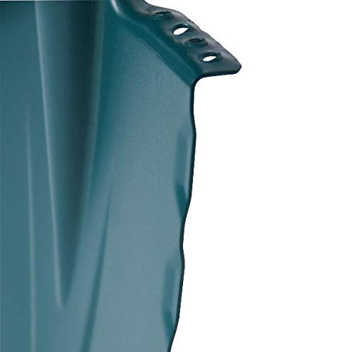 LEBORGNE - Bêche à Rebord Duopro Manche Pomme Novagrip - Lame Nervurée - Fibres de Verre Haute Résistance - Ergonomie Optimisée - H 28 cm x Lg1 17 cm x Lg2 20 cm - Poids 1 kg