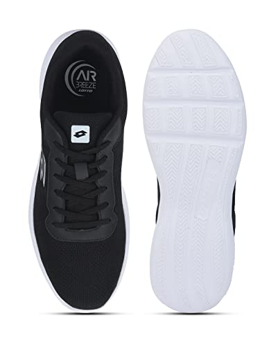 Image of Lotto Men Megalight Black Running Shoes