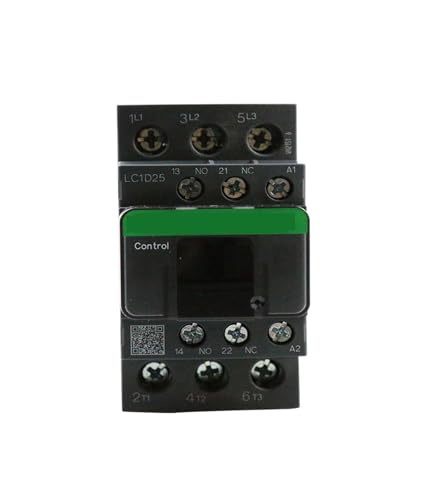 Contacteur AC LC1D25M7C robuste avec composants premium argent