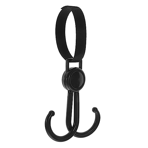 SUPVOX Stroller Accessories Double Hook Shopping Bag Hooks Stroller Clips Outdoor
