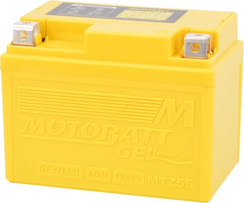 Batería Motobatt 12V 3Ah AGM – Reemplazo para YB4L B, YTX4L BS, YT4L BS – Libre de Mantenimiento, Alta Fiabilidad